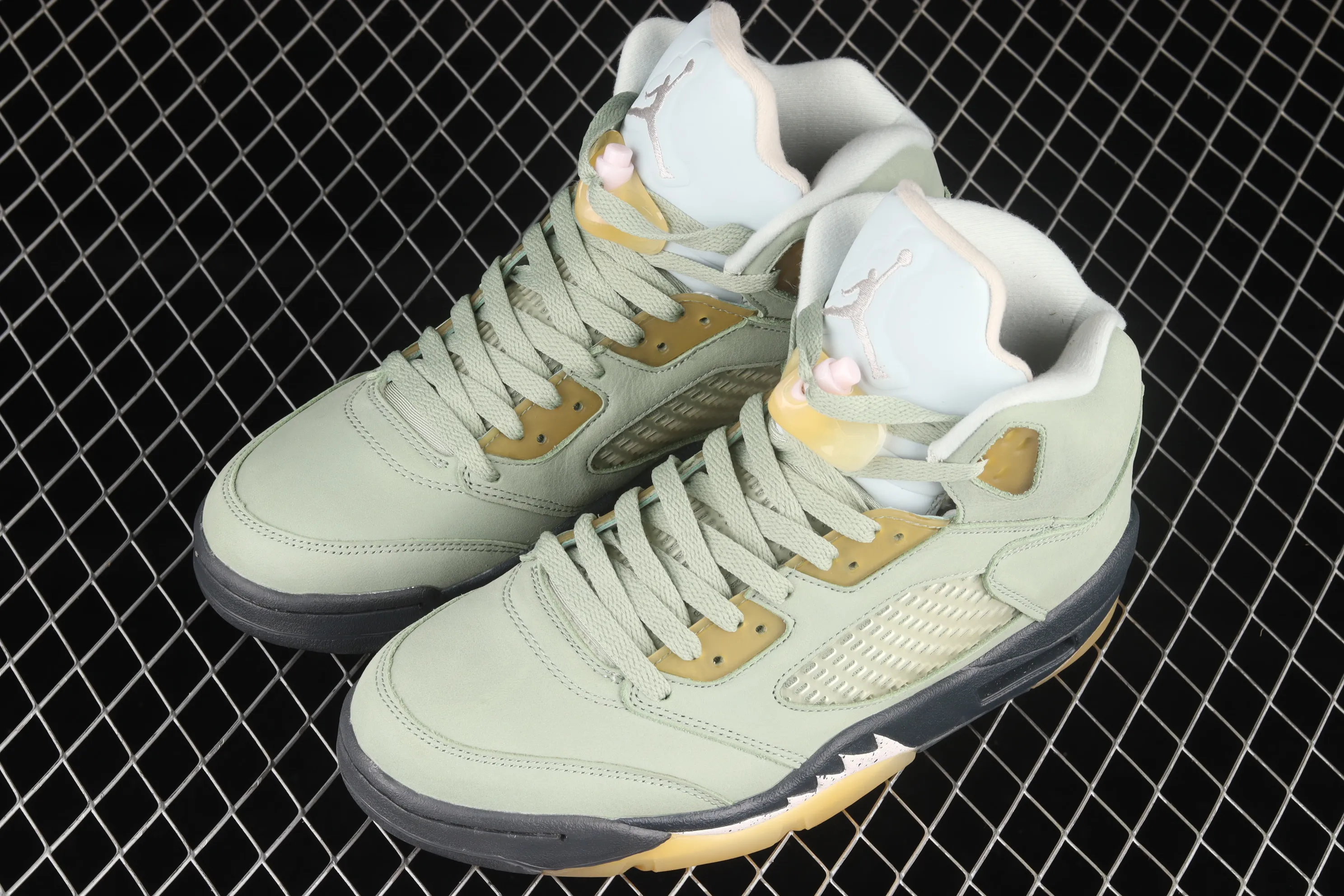 All Categories Air Jordan Jordan Series Basketball Shoes Air Jordan 5 Pure Original Version Air Jordan 5 "Jade Horizon" AJ5 Joe 5 Matcha Green DC7501-300